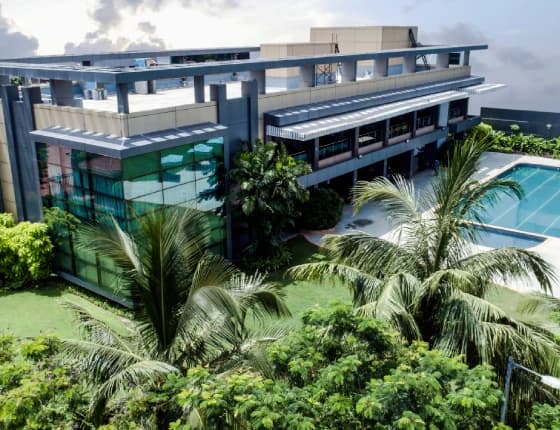 Clubhouse and swimming pool
