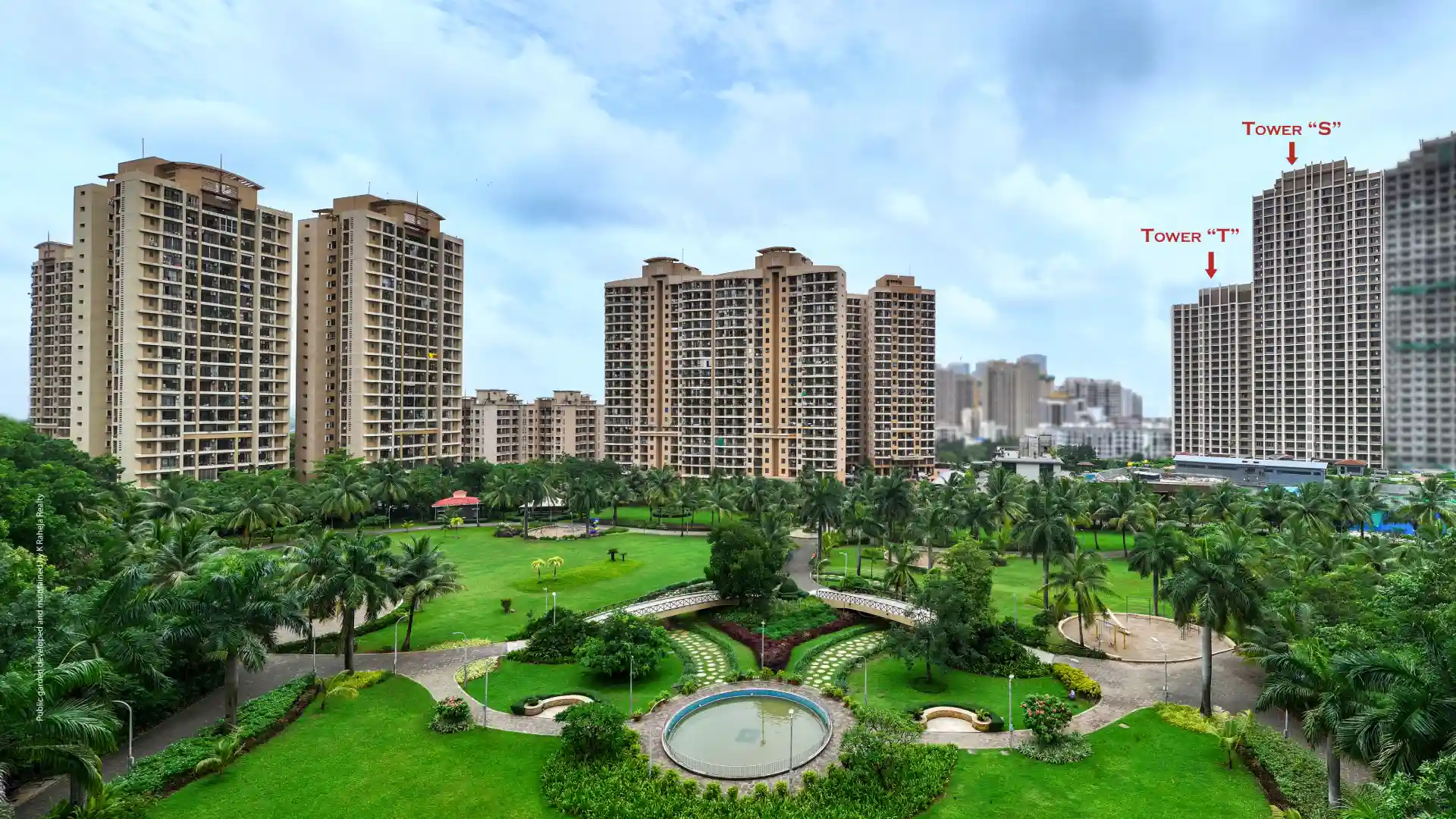 raheja residency tower s