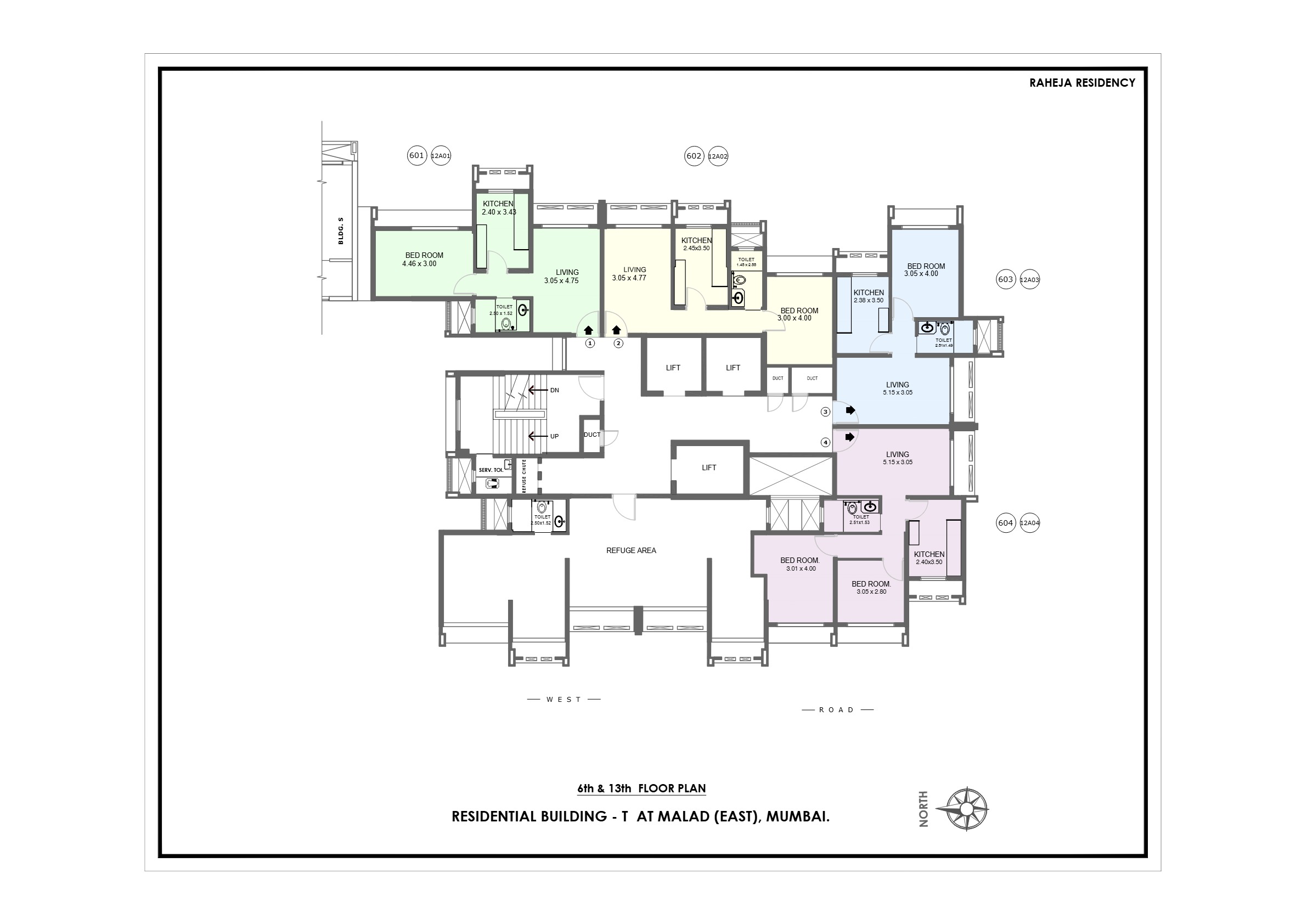 Raheja Tower T Floorplan 1