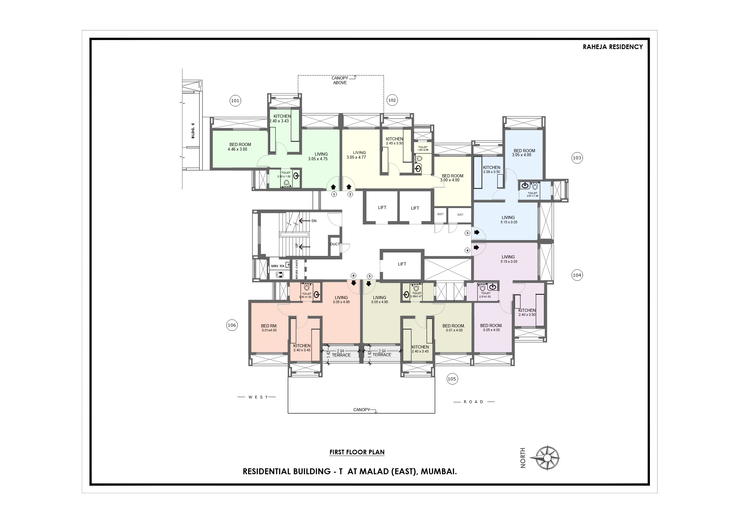 Raheja Tower T Floorplan 2